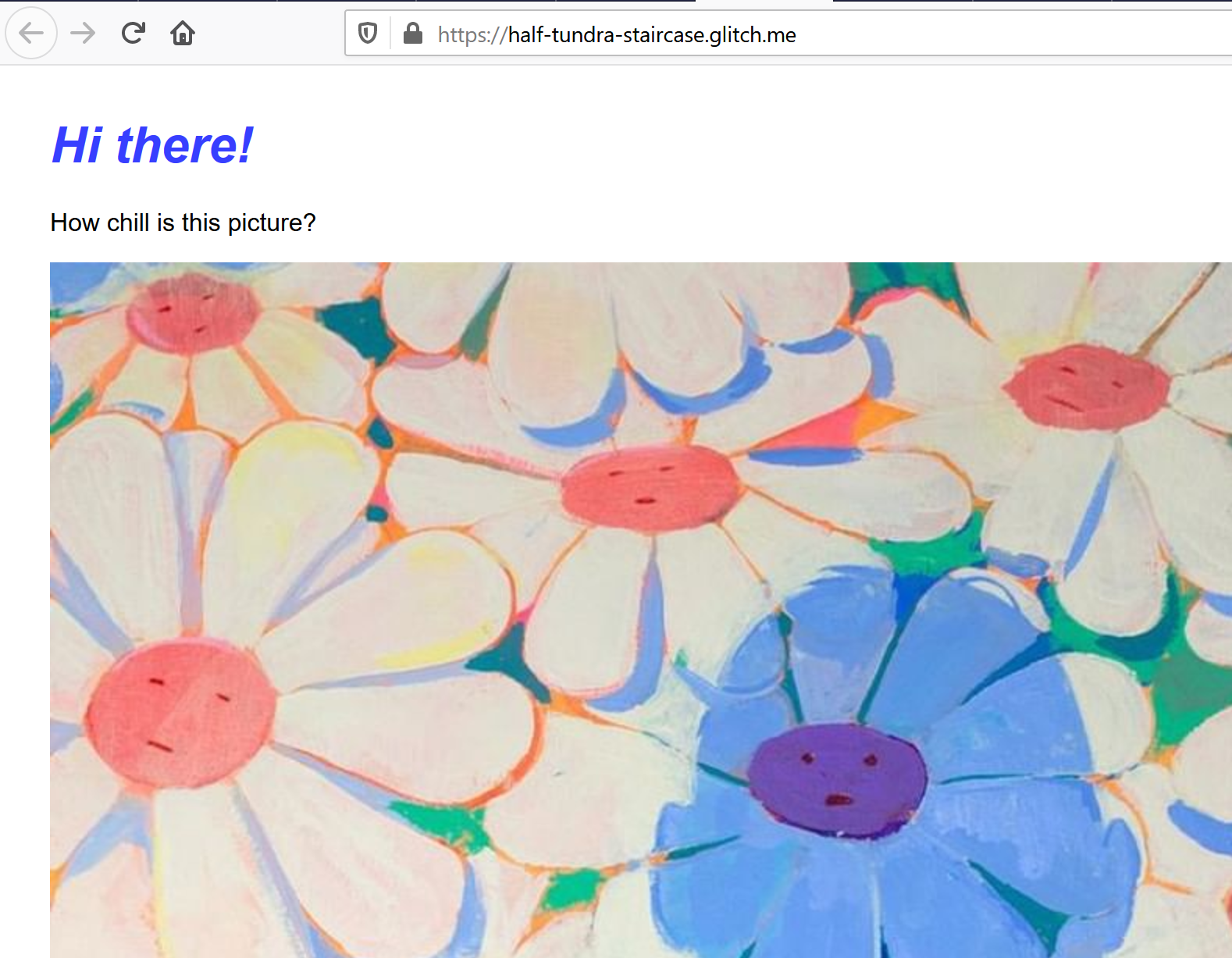 Previewing the site